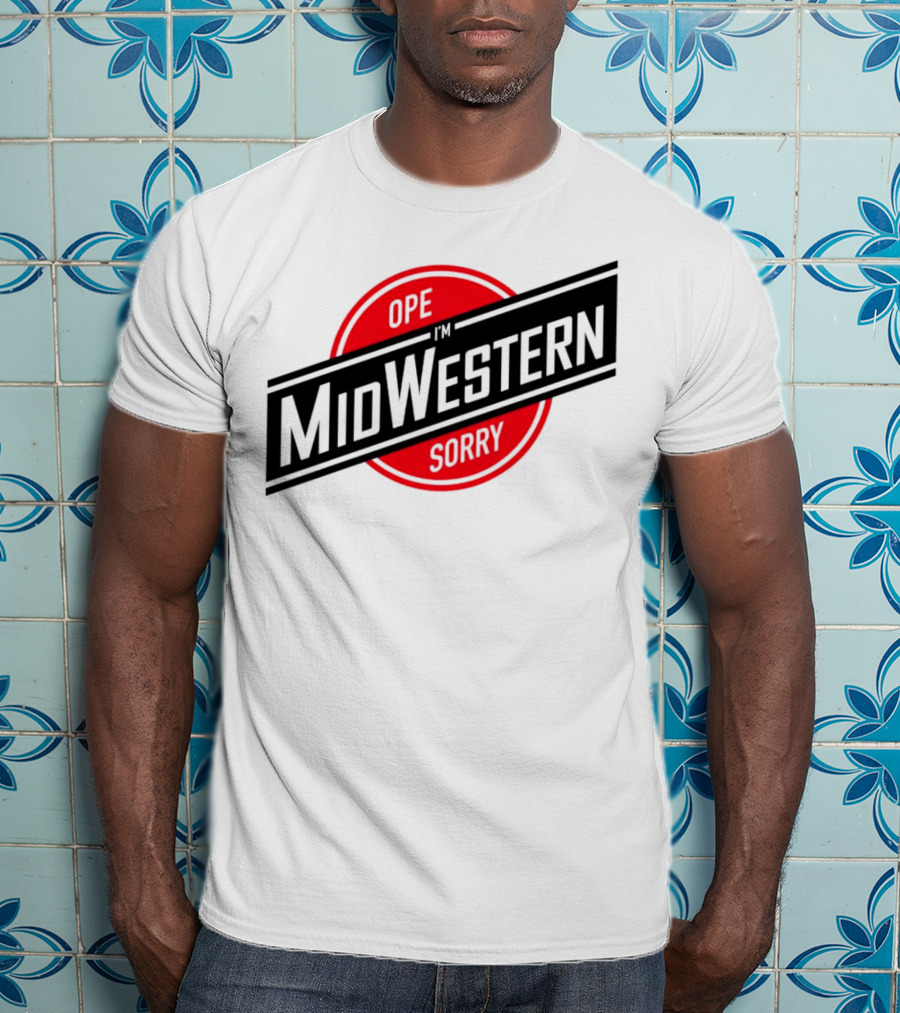 Ope I'm Sorry Midwestern Red Circle T-Shirt