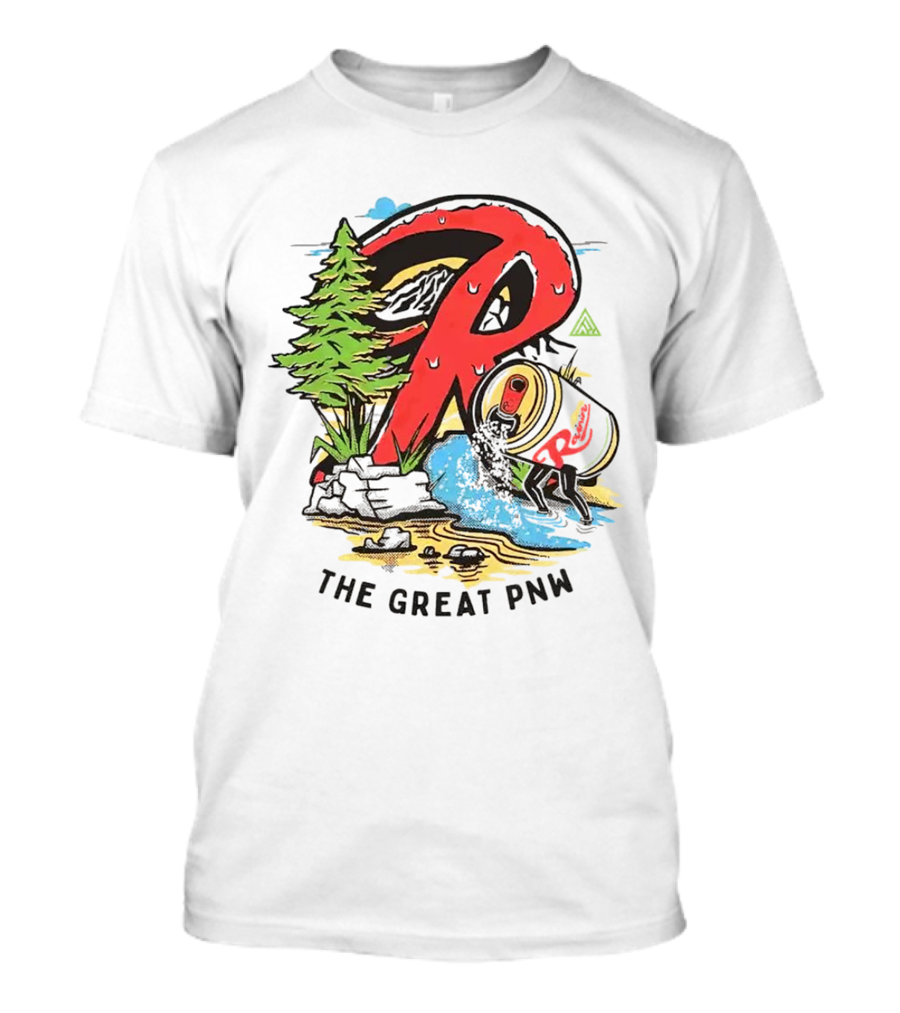 Rainier Beer The Great PNW Adventure Refresh T-Shirt