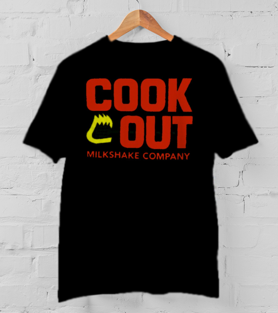 Cook Out Milkshake Company Grilled Flame T-Shirt