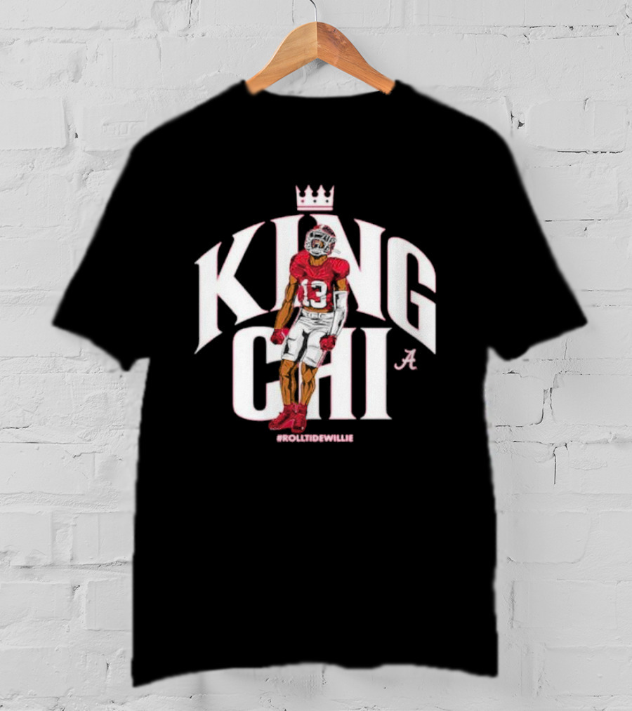 King Chi #RollTideWillie Alabama Crimson Tide T-Shirt
