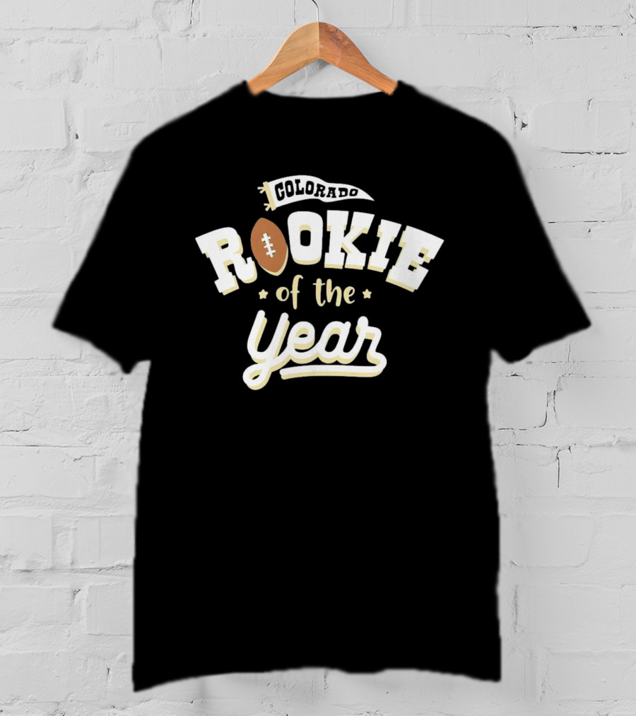 Colorado Rookie Of The Year Football T-Shirt