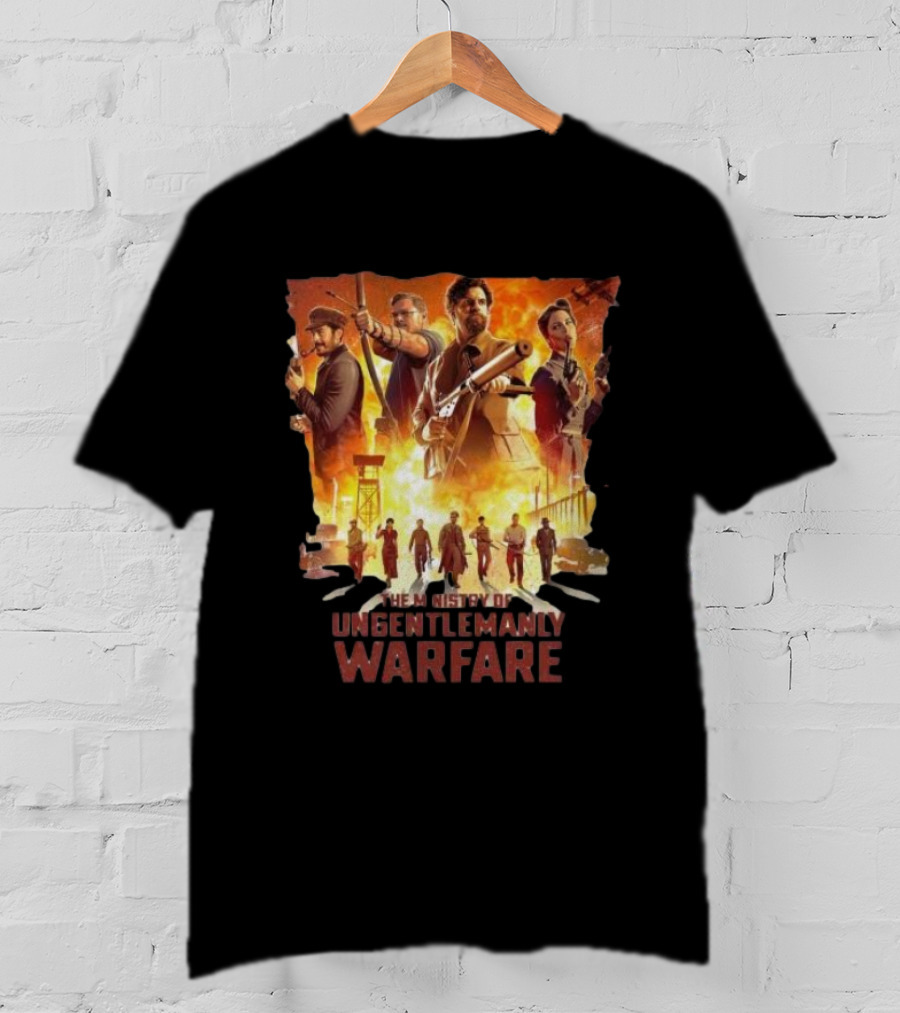 The Ministry Of Ungentlemanly Warfare Explosive Soldier Team In Action T-Shirt
