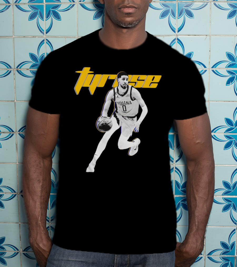 Tyrese Haliburton 0 Indiana Pacers Basketball Player T-Shirt