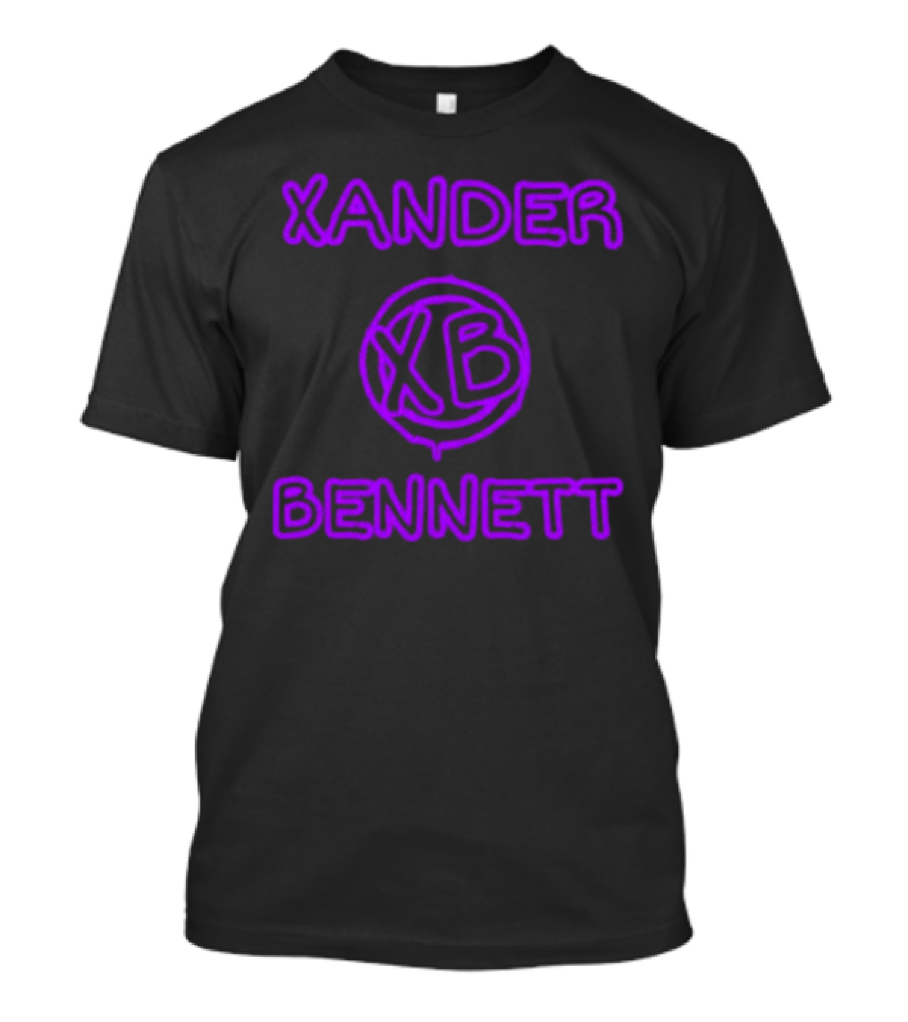 Xander Bennett XB Drip Neon Circle T-Shirt