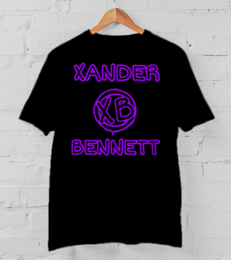 Xander Bennett XB Drip Neon Circle T-Shirt