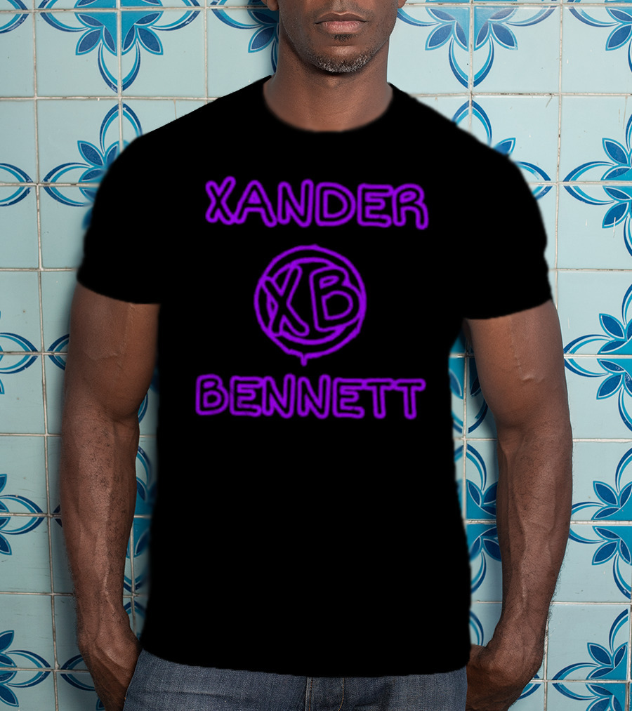 Xander Bennett XB Drip Neon Circle T-Shirt