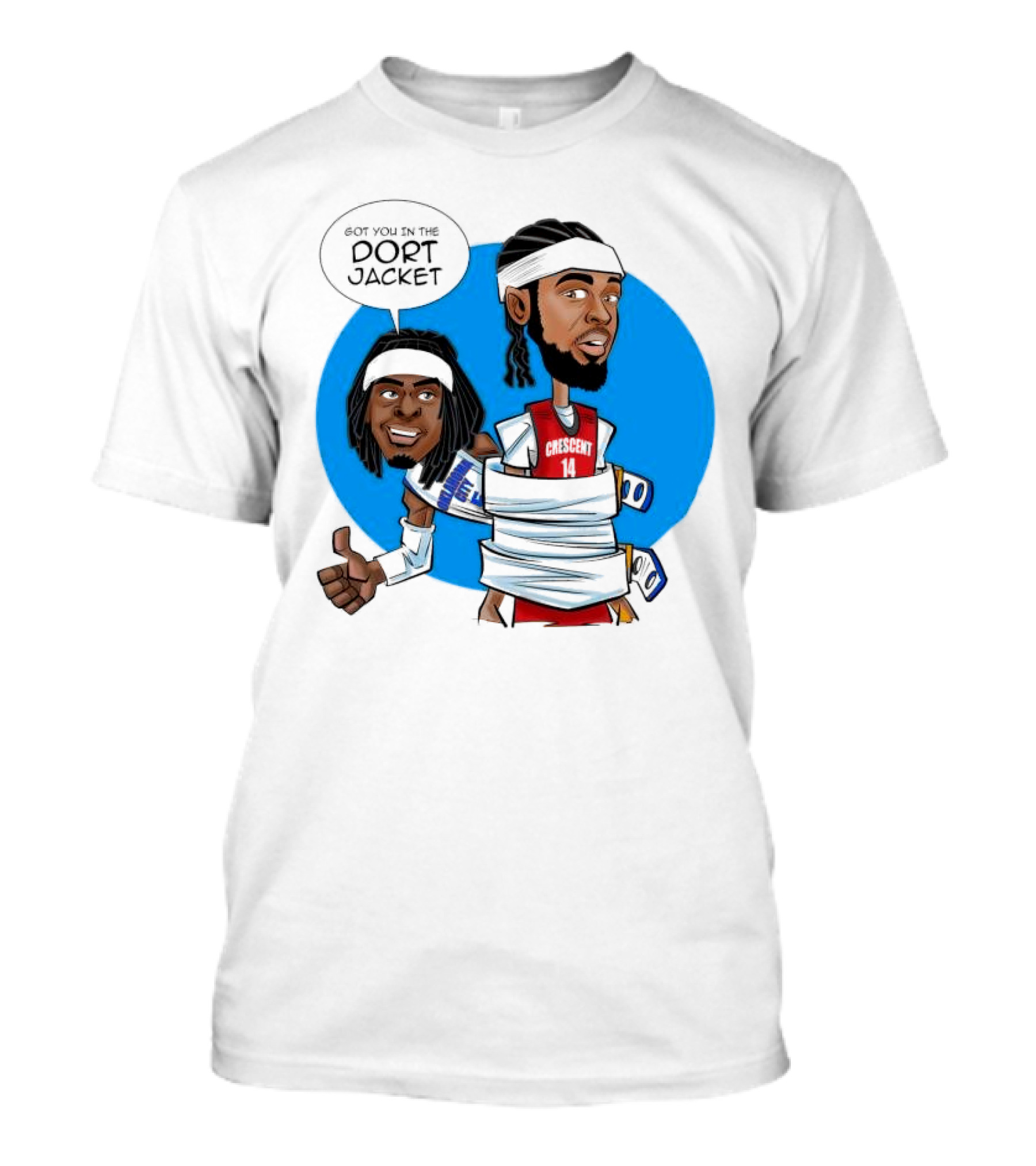 Brandon Ingram Got You In The Dort Jacket Basketball Cartoon T-Shirt