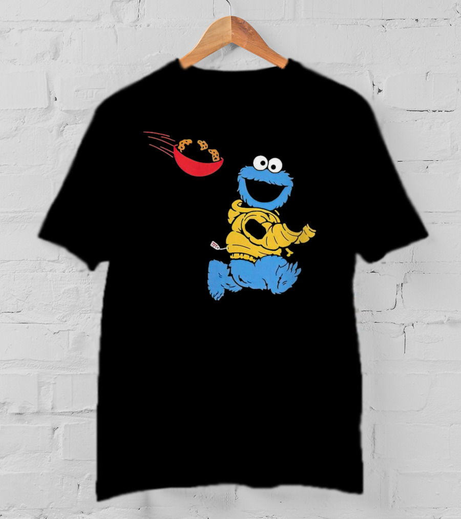 Catch Monster Chasing Cookie Bowl T-Shirt