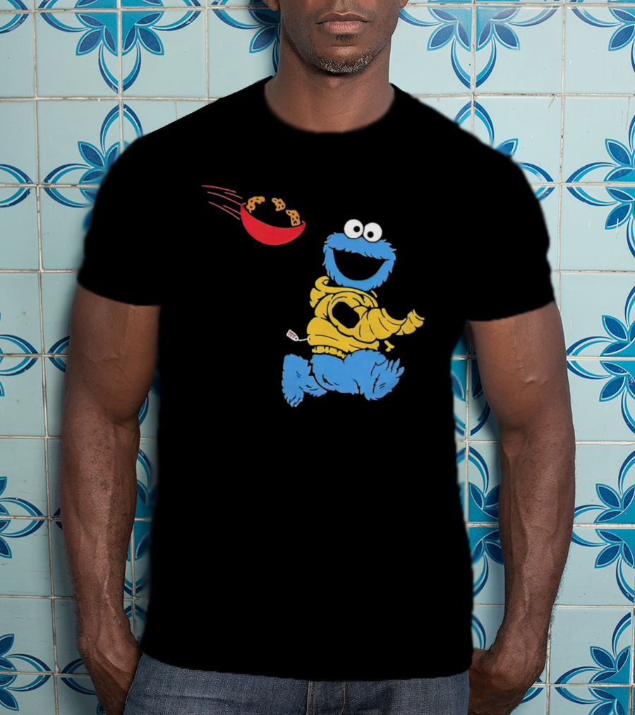 Catch Monster Chasing Cookie Bowl T-Shirt