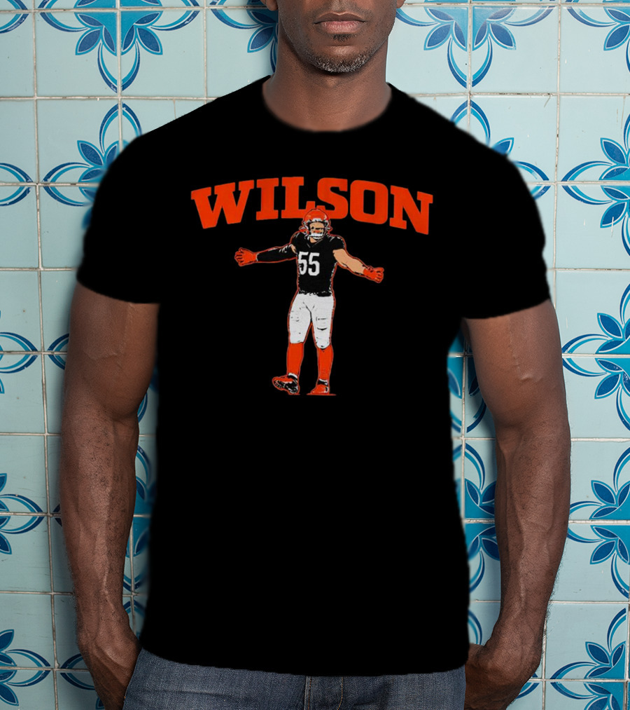 Wilson 55 Cincinnati Bengals Football Hero T-Shirt