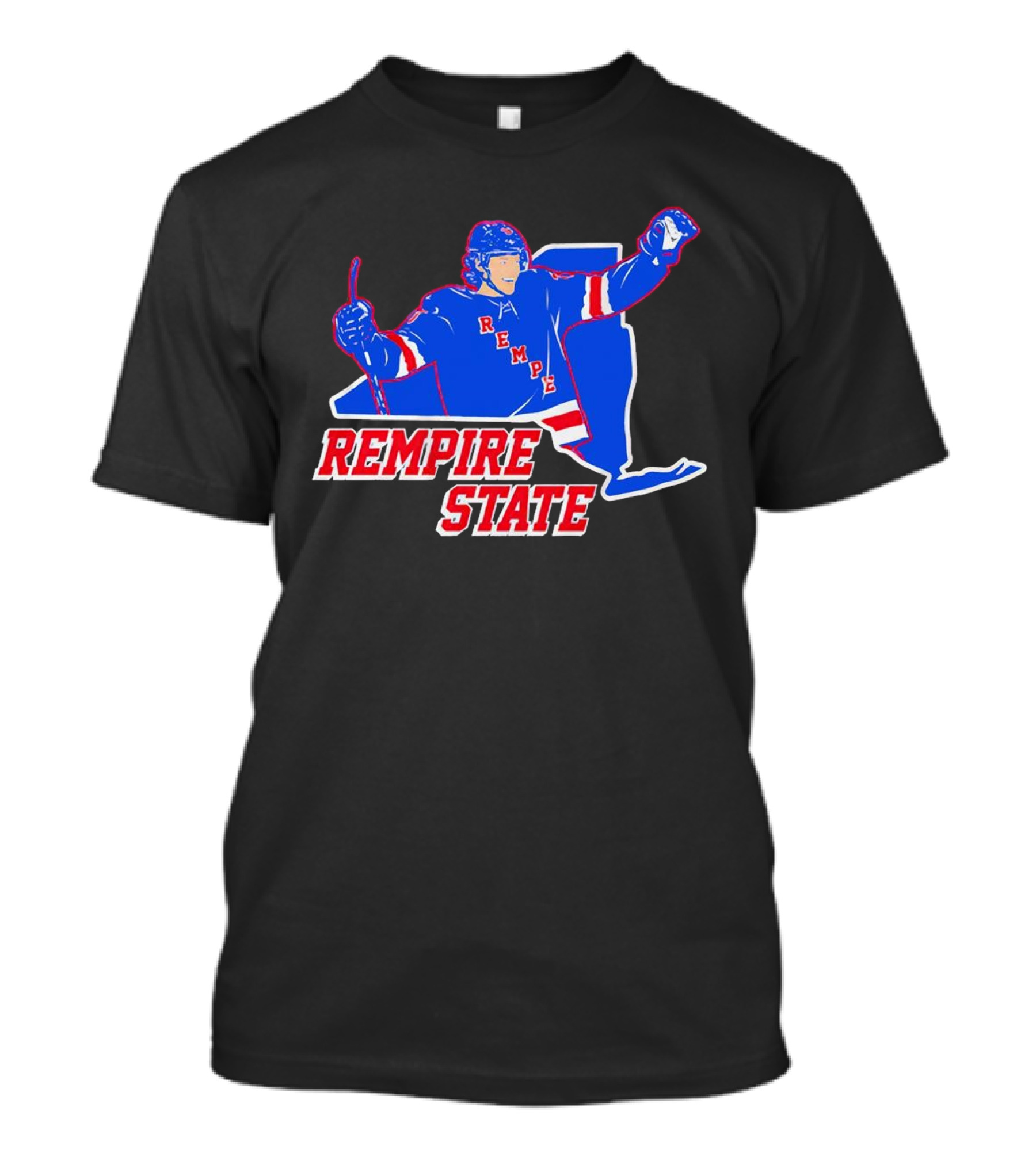 Matt Rempe Rempire State Hockey New York Rangers T-Shirt