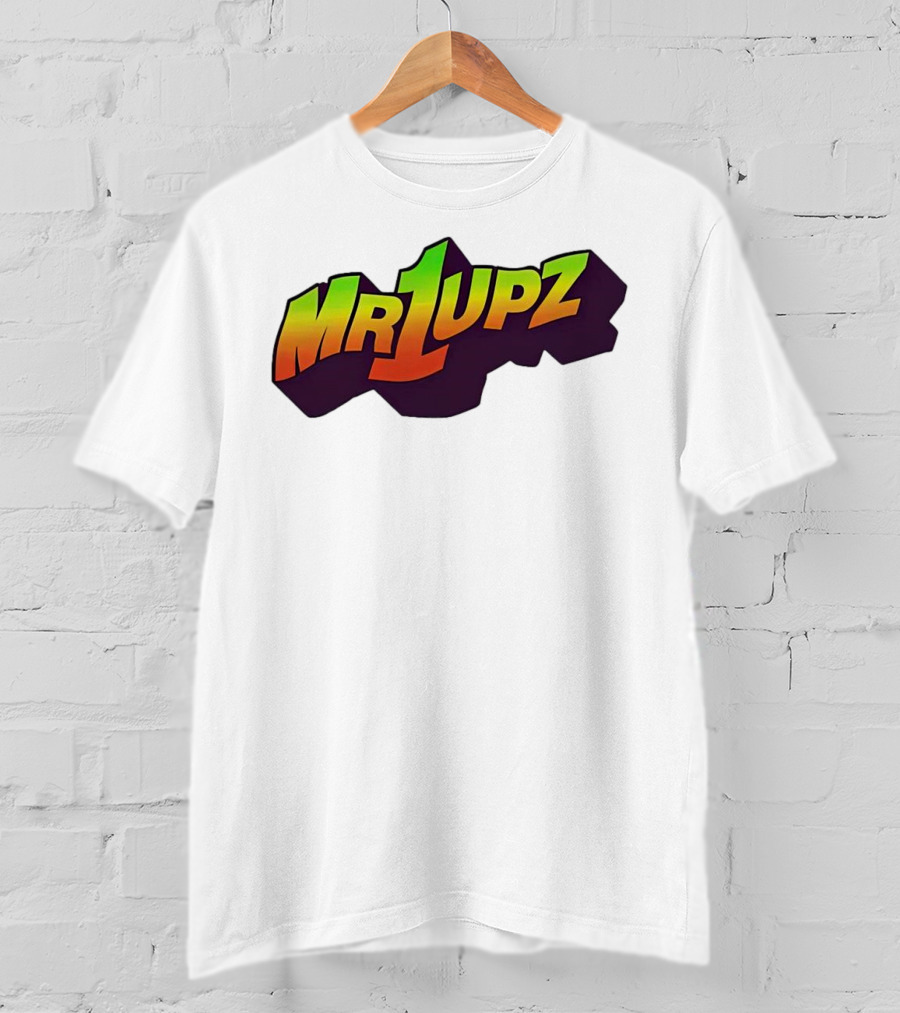 Mr1upz Shagadelic Retro Gradient Text T-Shirt