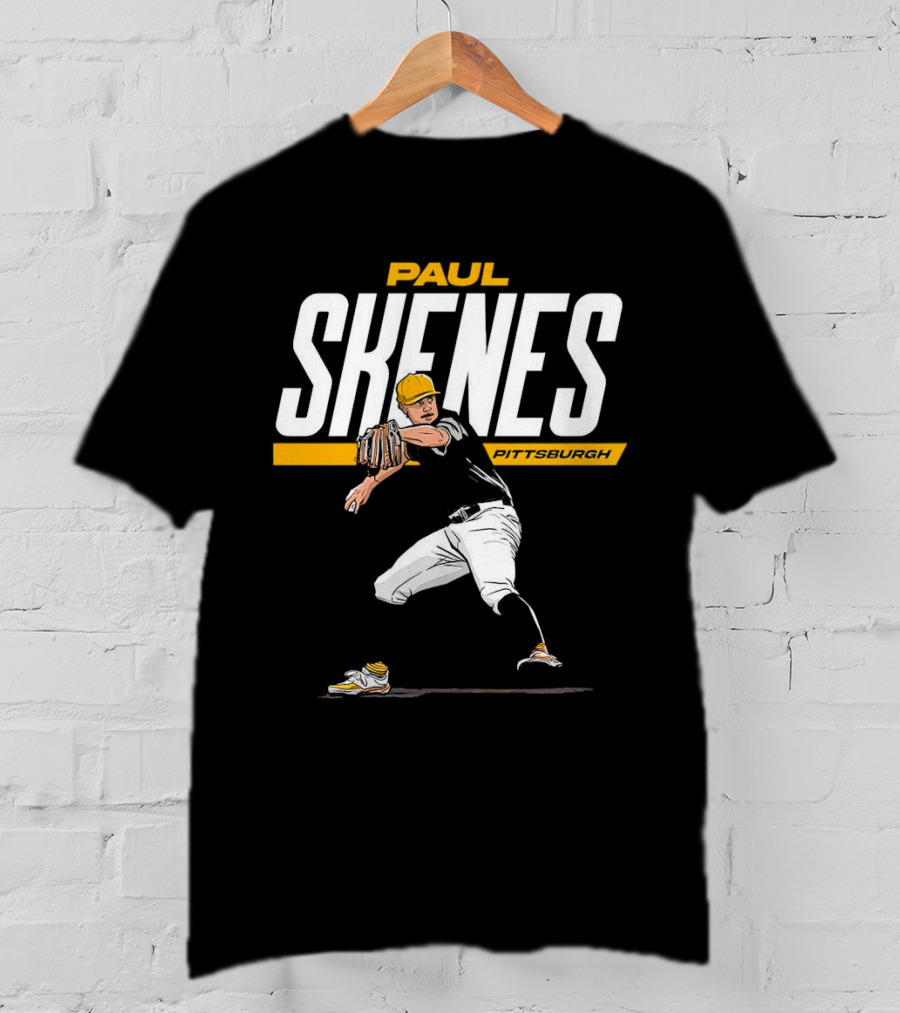 Paul Skenes Pittsburgh Pirates MLBPA Baseball Player T-Shirt