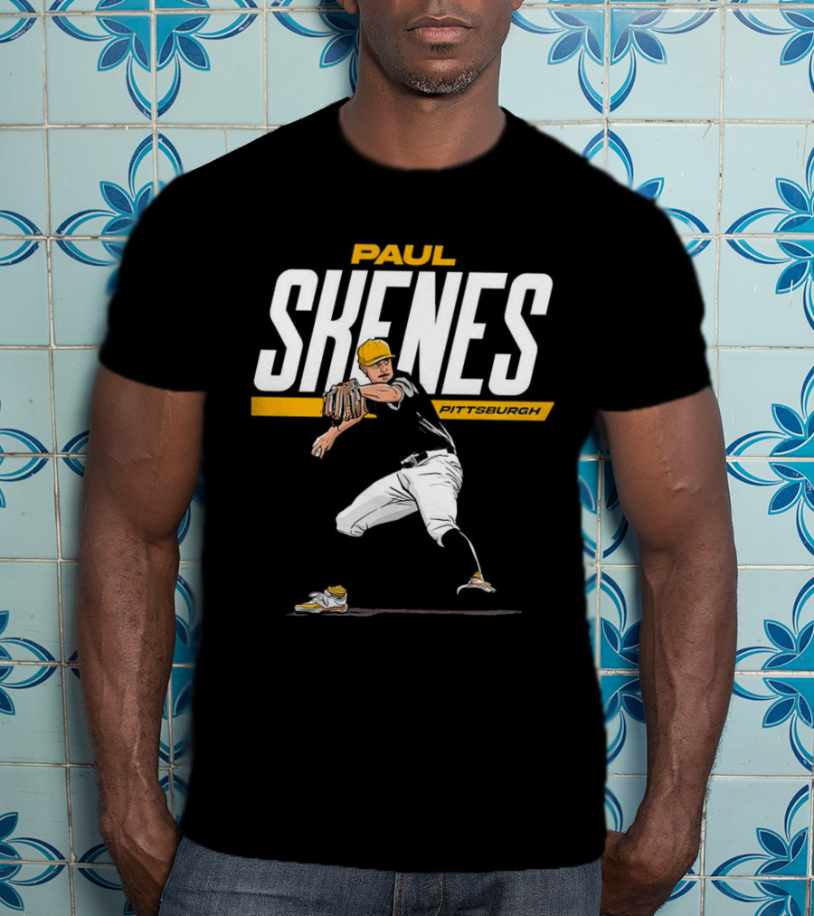 Paul Skenes Pittsburgh Pirates MLBPA Baseball Player T-Shirt