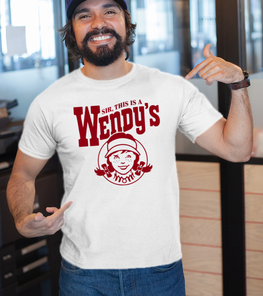 Sir This Is A Wendy’s Logo With Iconic Branding T-Shirt
