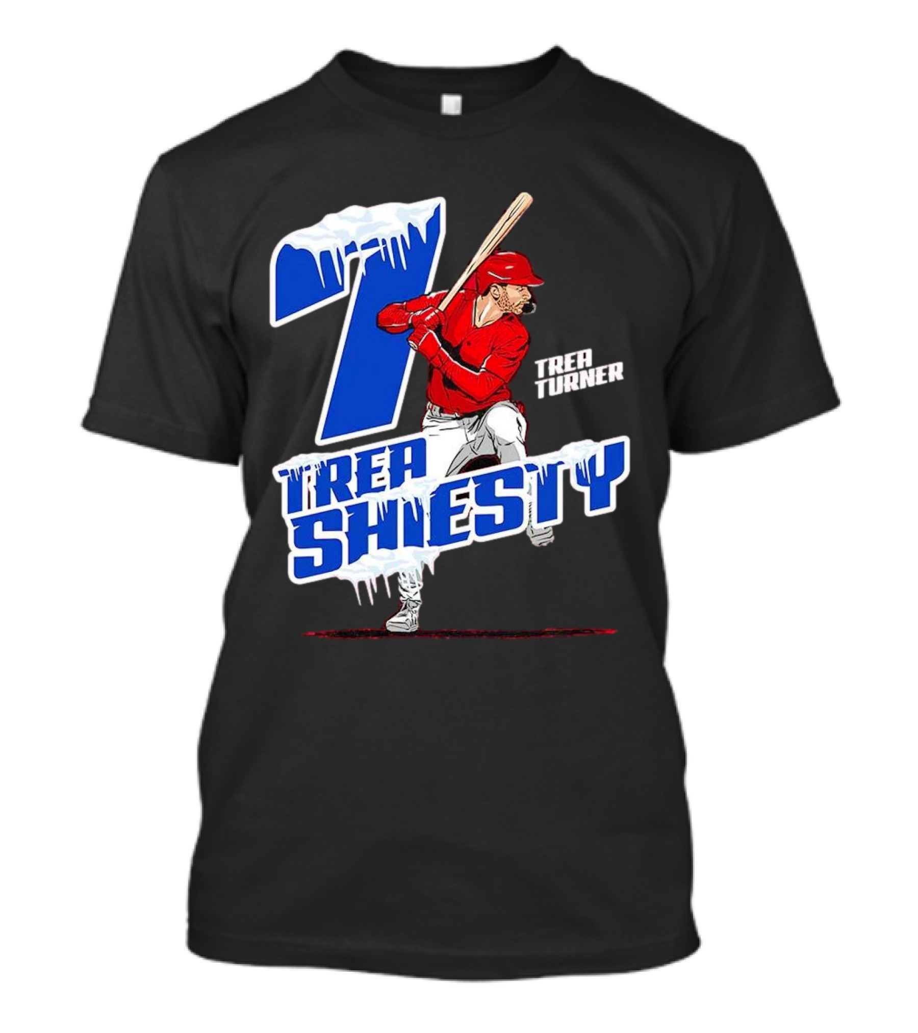 Trea Shiesty 7 Icy Trea Turner Philadelphia Phillies Baseball T-Shirt