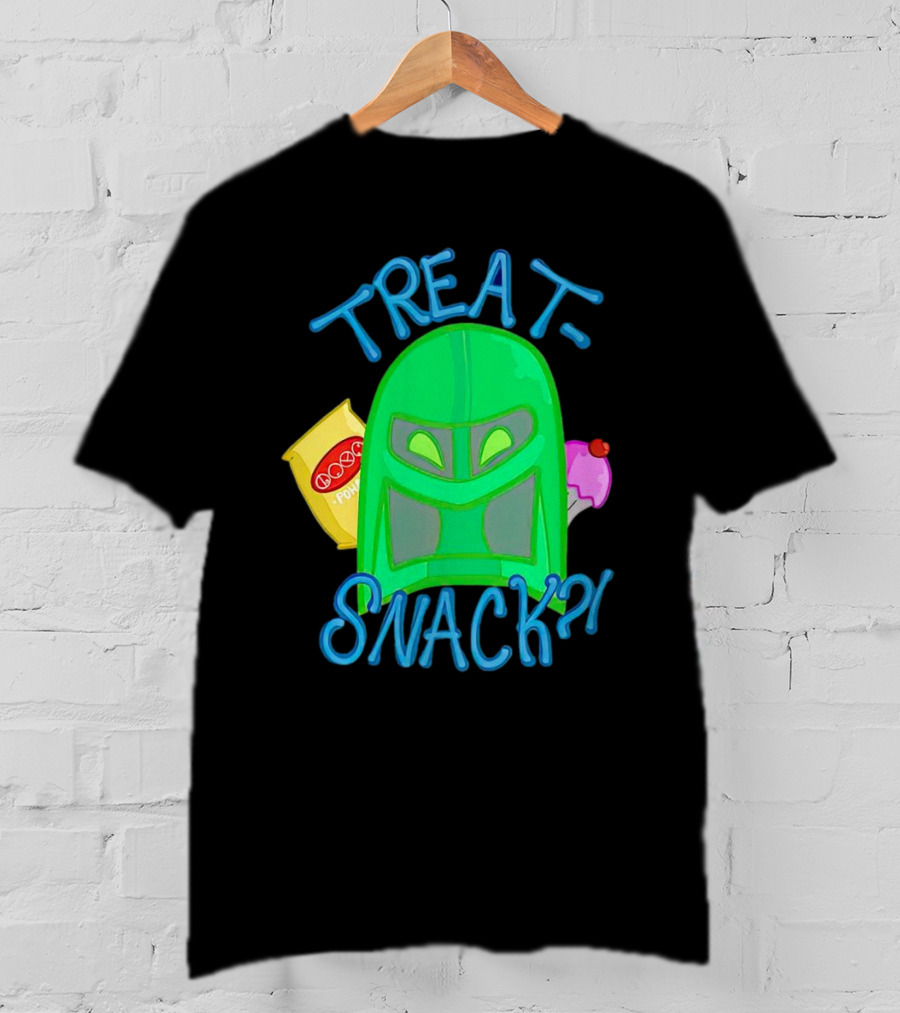 Treat Snack Helmet With Ice Cream And Space Snacks T-Shirt