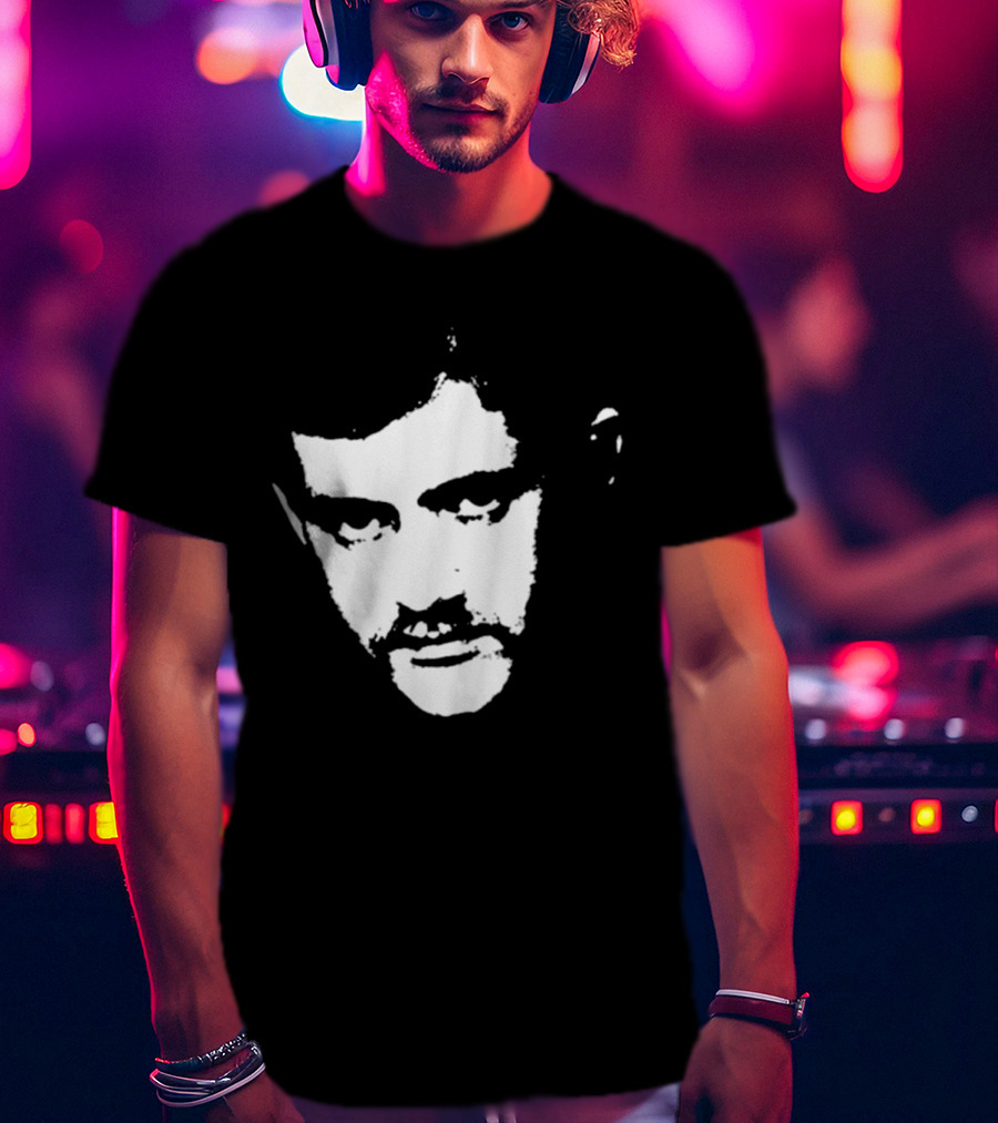 Dark Entries Patrick Cowley Monochrome T-Shirt