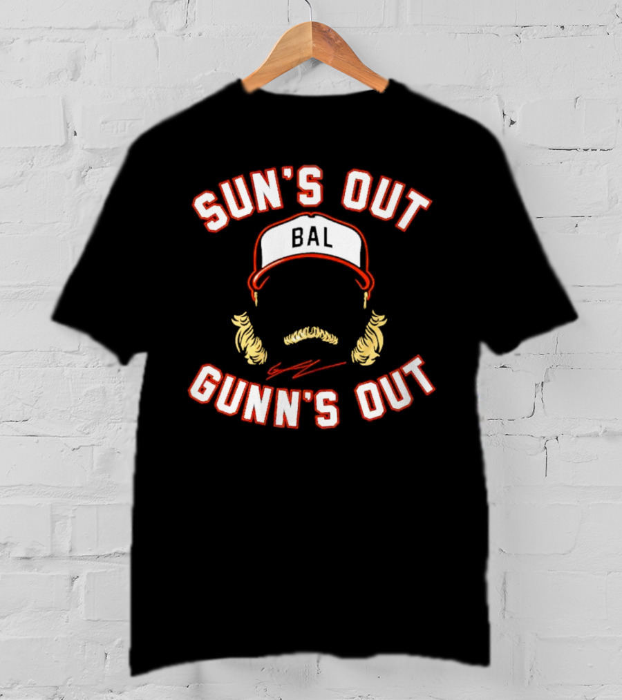 Gunnar Henderson Sun’s Out Gunn’s Out BAL Cap T-Shirt
