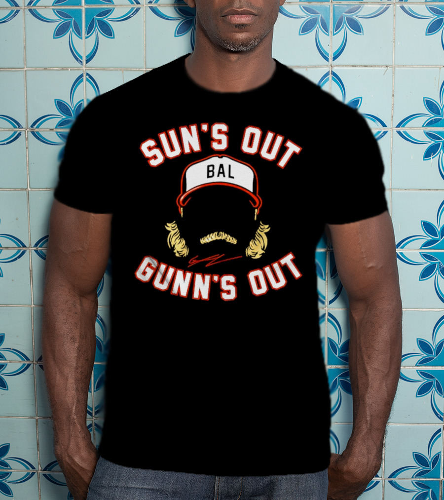 Gunnar Henderson Sun’s Out Gunn’s Out BAL Cap T-Shirt