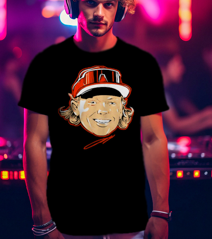 Jackson Holliday Baltimore Orioles Swag Head T-Shirt