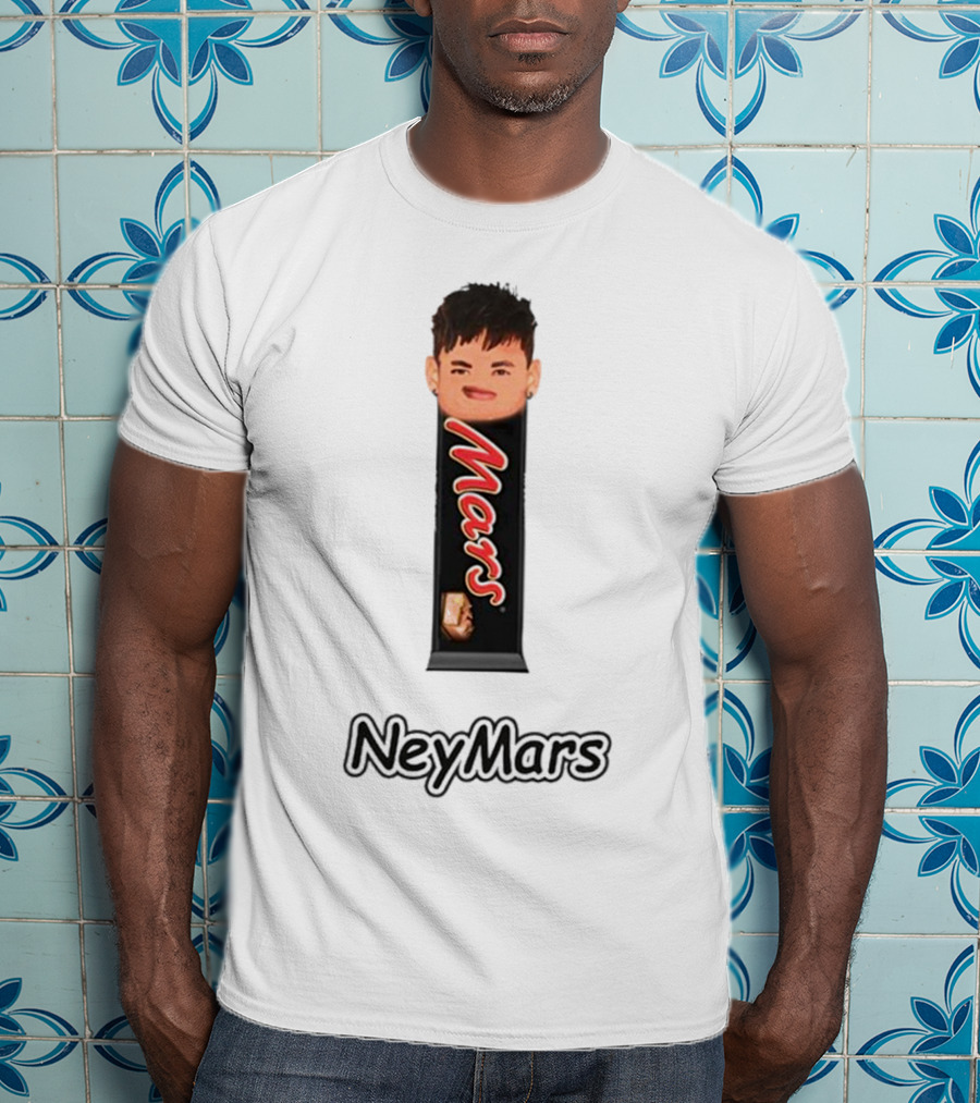 NeyMars Mars Candy Parody Football Star Mashup T-Shirt