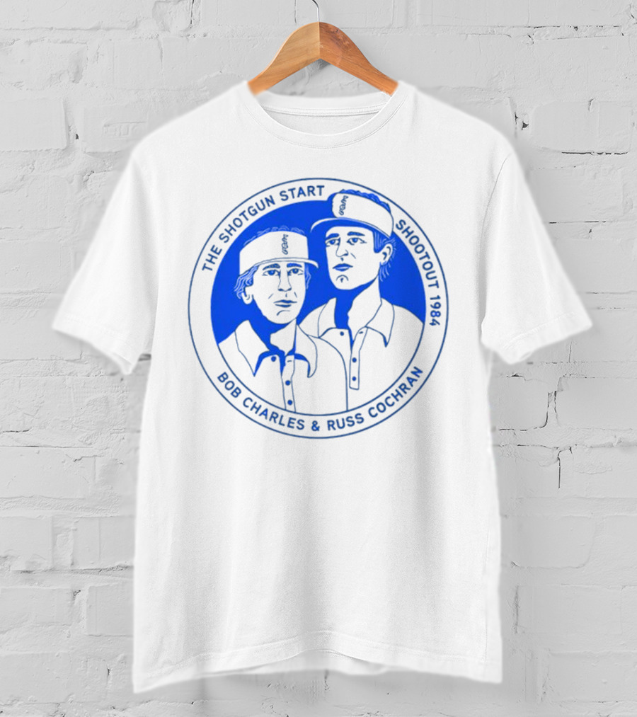 The Shotgun Start Shootout 1984 Bob Charles And Russ Cochran T-Shirt