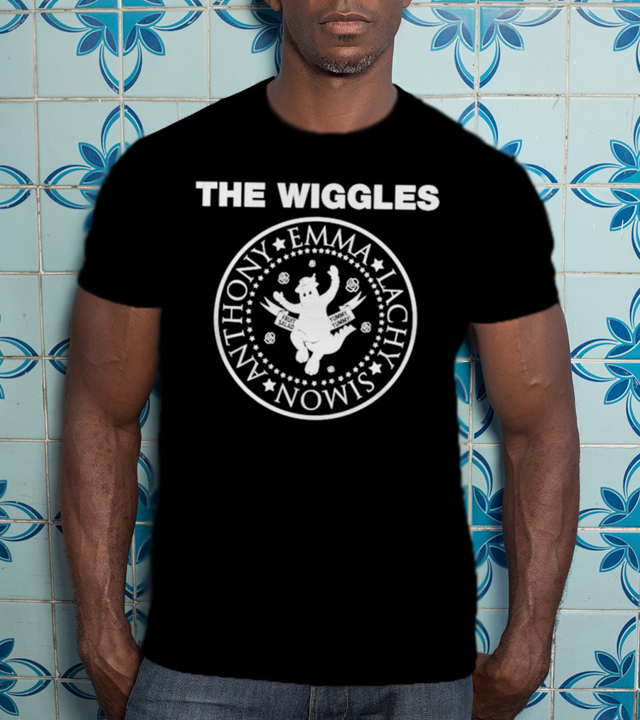The Wiggles Anthony Emma Lachy Simon Fruit Salad Yummy Yummy T-Shirt