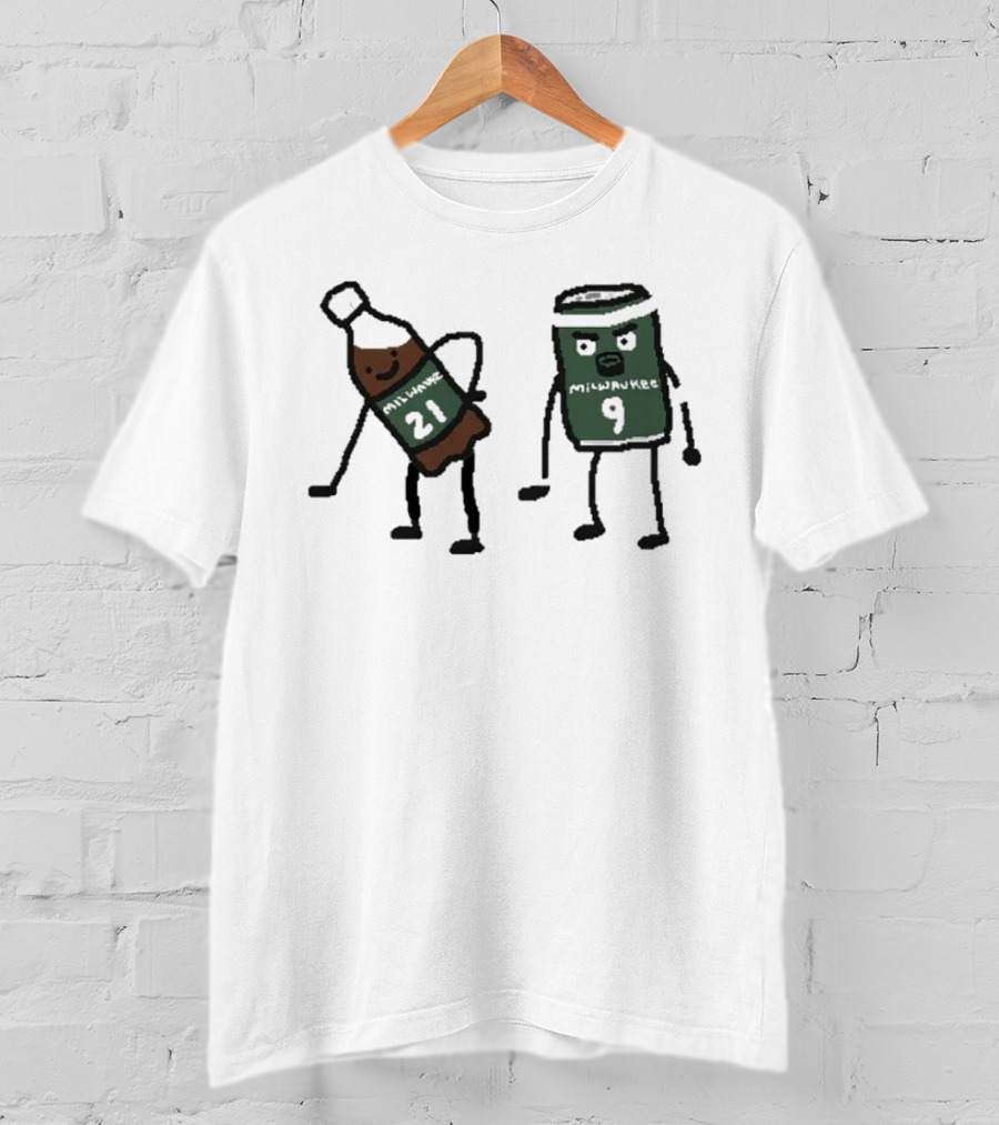 Milwaukee Beverage Characters 21 And 9 T-Shirt
