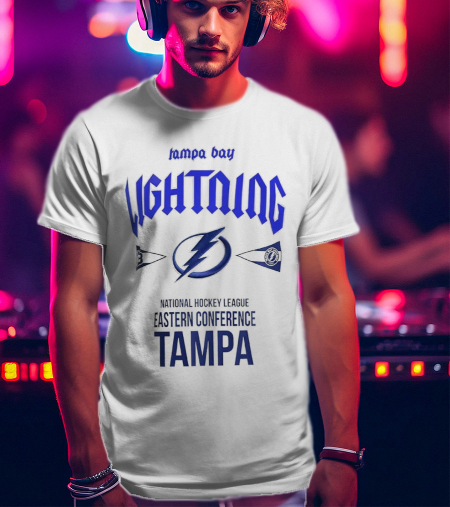Tampa Bay Lightning National Hockey League Eastern Conference Tour T-Shirt