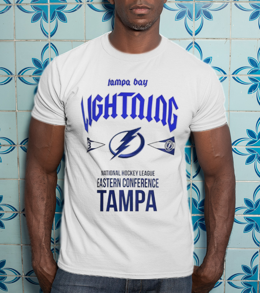 Tampa Bay Lightning National Hockey League Eastern Conference Tour T-Shirt
