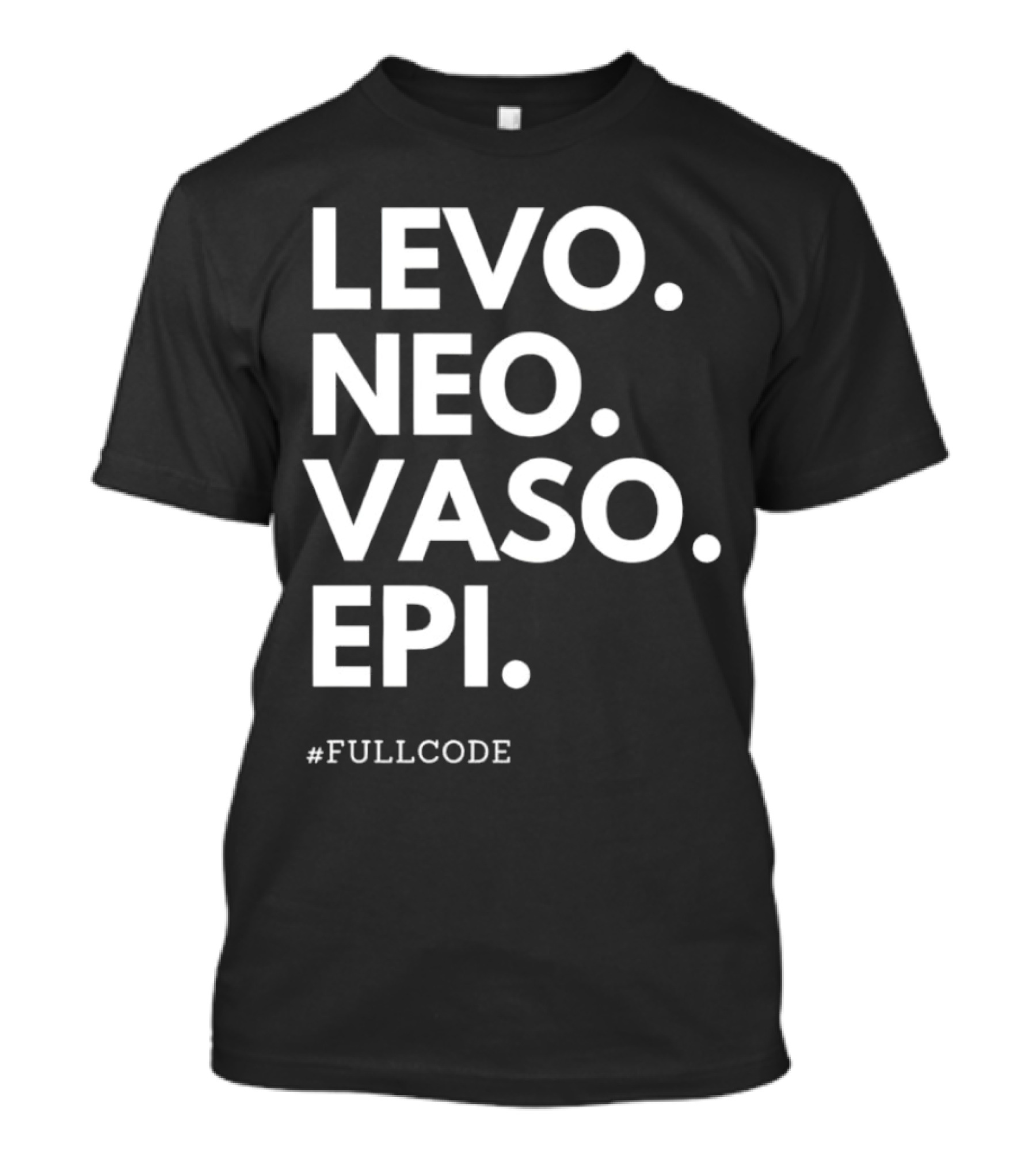 Levo Neo Vaso Epi Fullcode Text T-Shirt