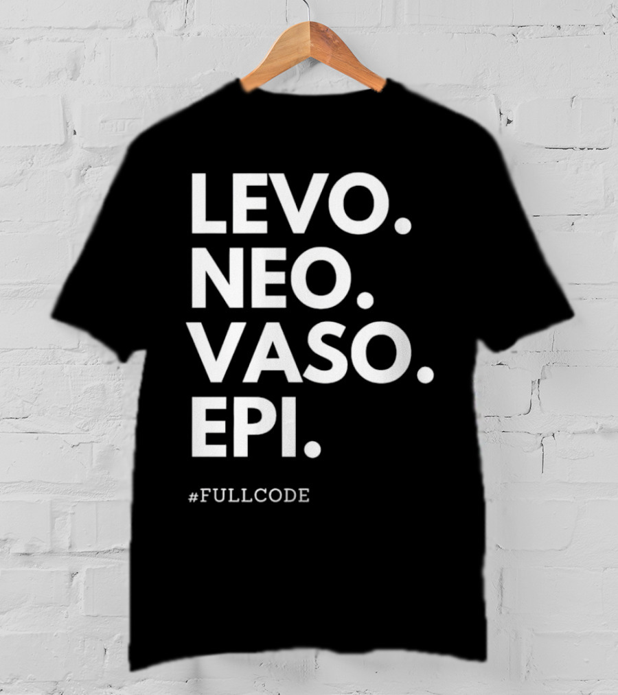 Levo Neo Vaso Epi Fullcode Text T-Shirt