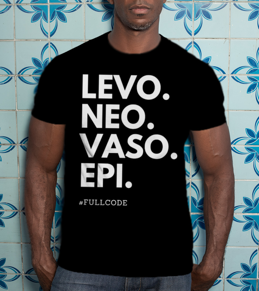 Levo Neo Vaso Epi Fullcode Text T-Shirt
