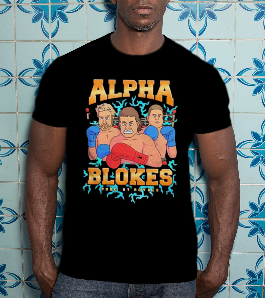 Alpha Blokes Podc St Royale Boxing Trio T-Shirt