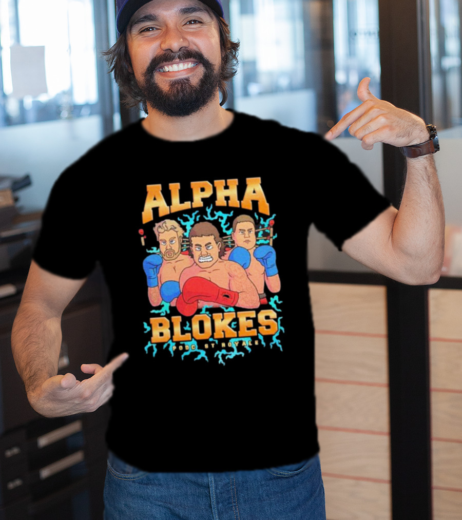 Alpha Blokes Podc St Royale Boxing Trio T-Shirt
