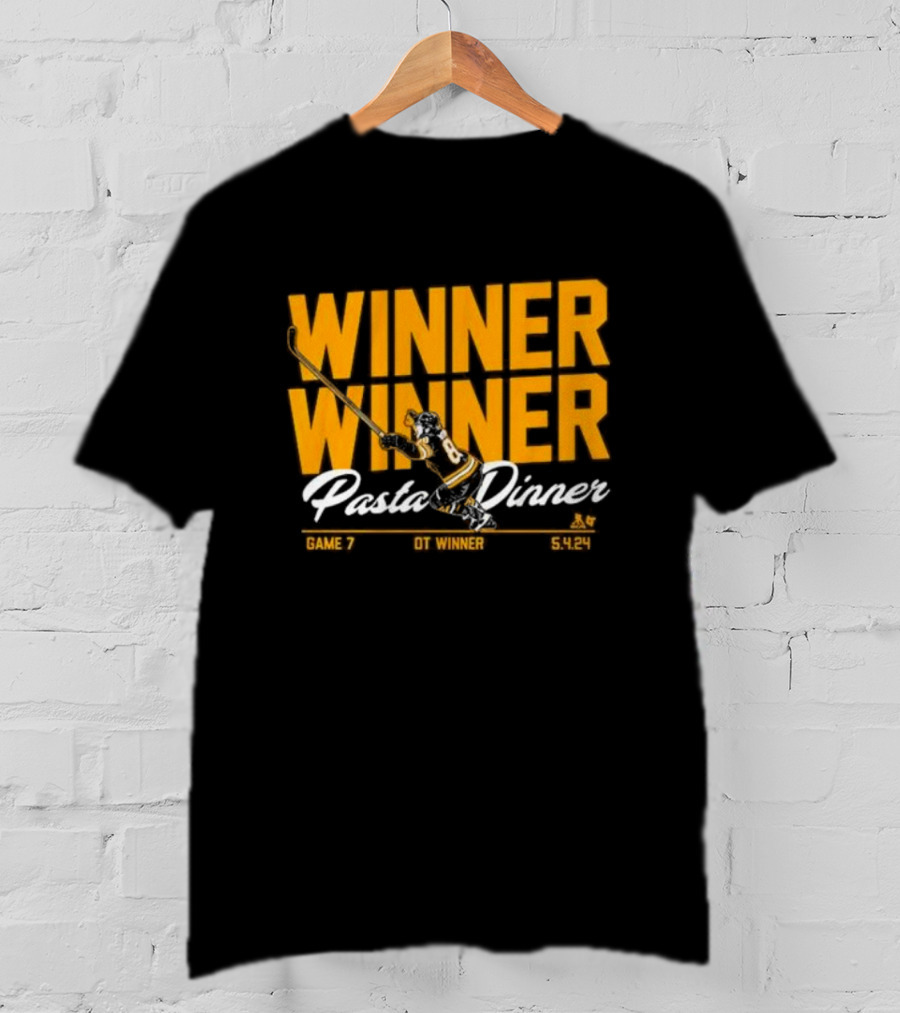 Winner Winner Pasta Dinner Game 7 OT Winner 5.4.24 T-Shirt