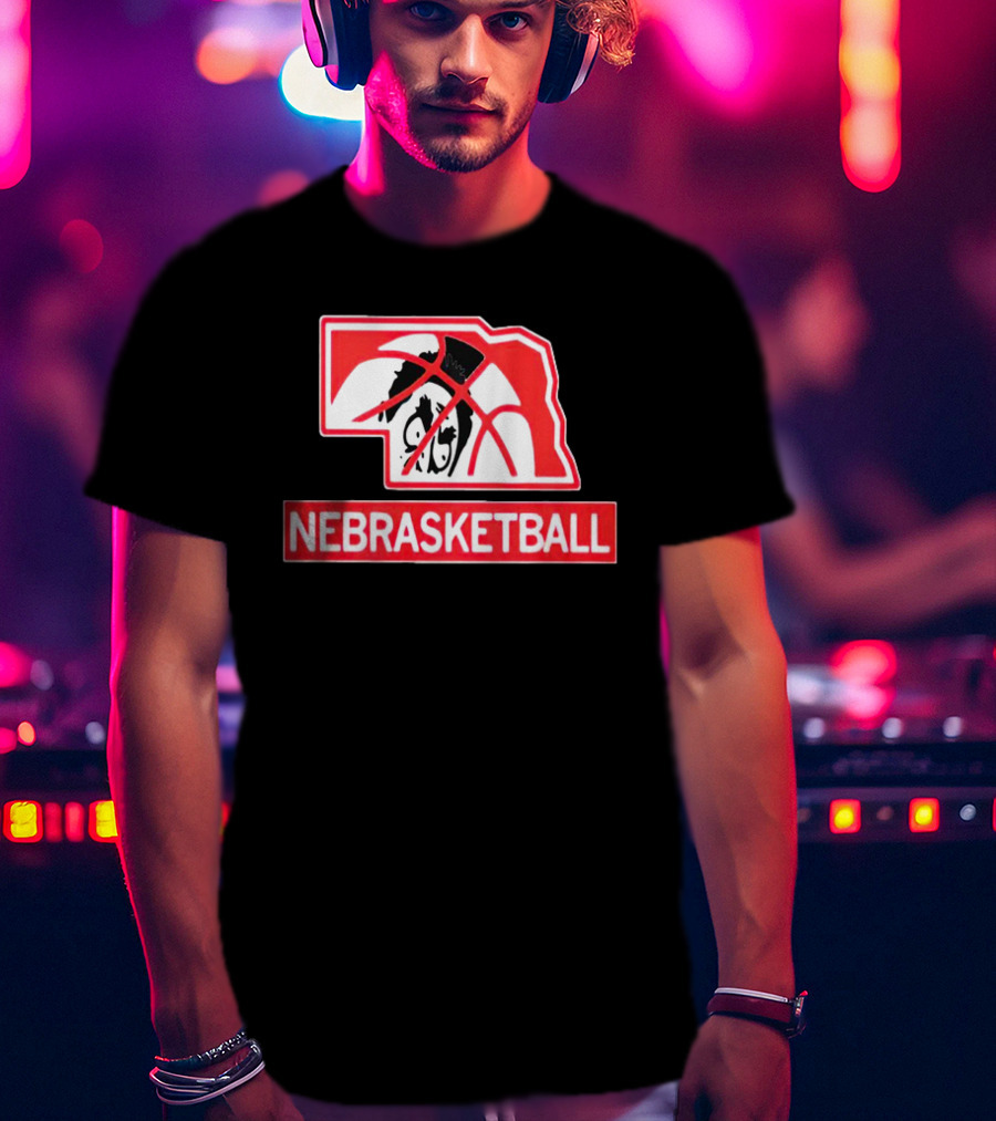 Abbie Something Basketball Nebraska Nebrasketball T-Shirt