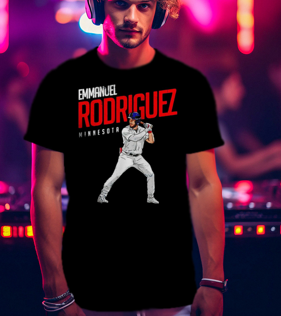 Emmanuel Rodriguez Minnesota Twins Baseball Player T-Shirt