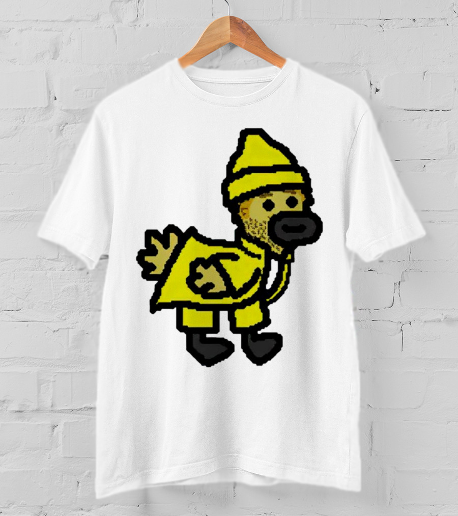 Fall Guy Gosling Bearded Yellow Raincoat Sprite T-Shirt