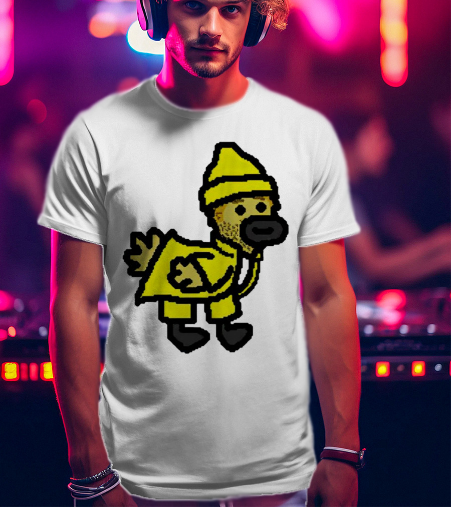 Fall Guy Gosling Bearded Yellow Raincoat Sprite T-Shirt