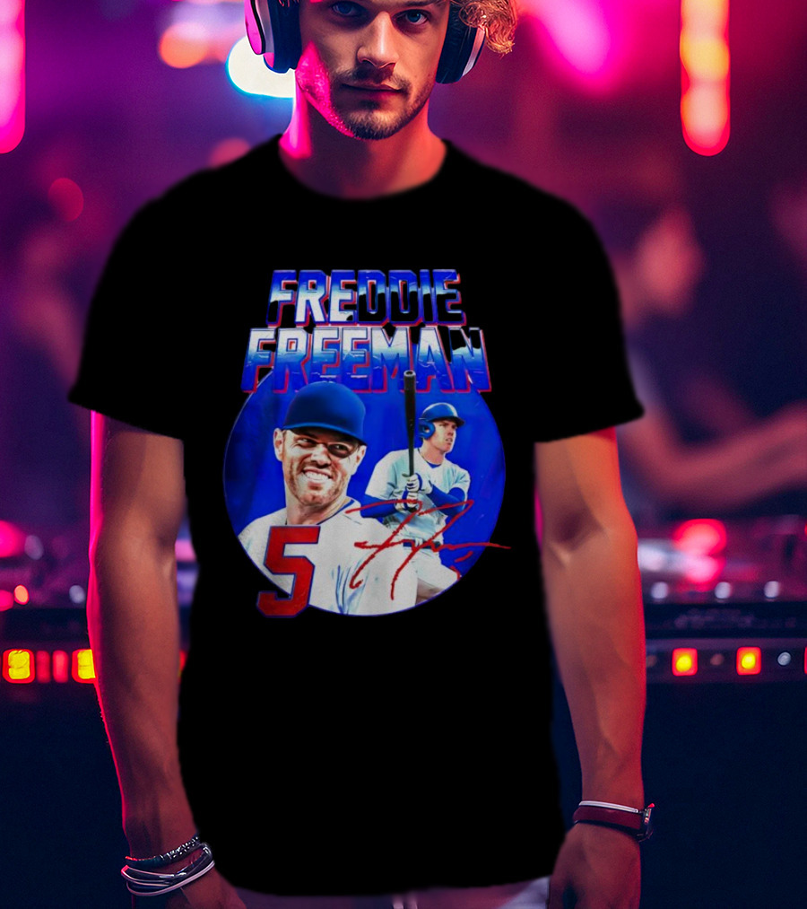 Freddie Freeman 5 Signature Series T-Shirt