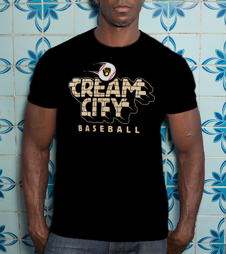 Milwaukee Brewers Cream City Baseball T-Shirt
