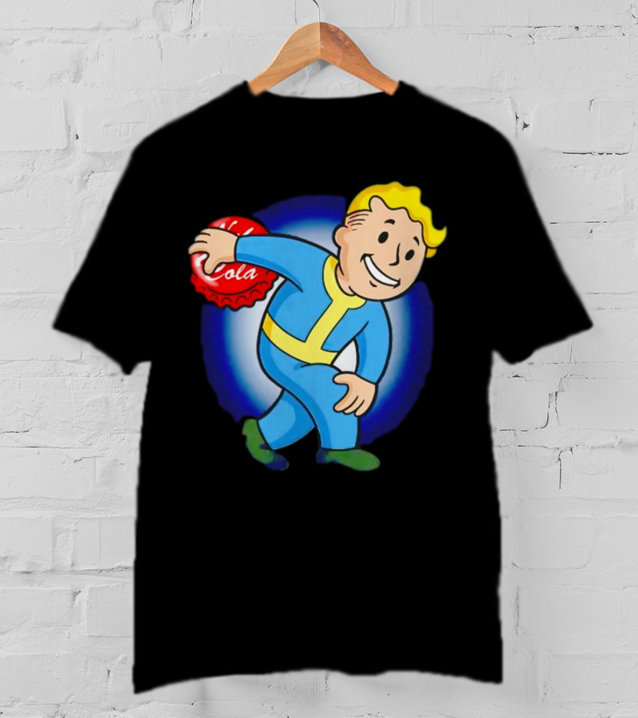 Vault Boy Nuka Cola Discobolus Pose T-Shirt