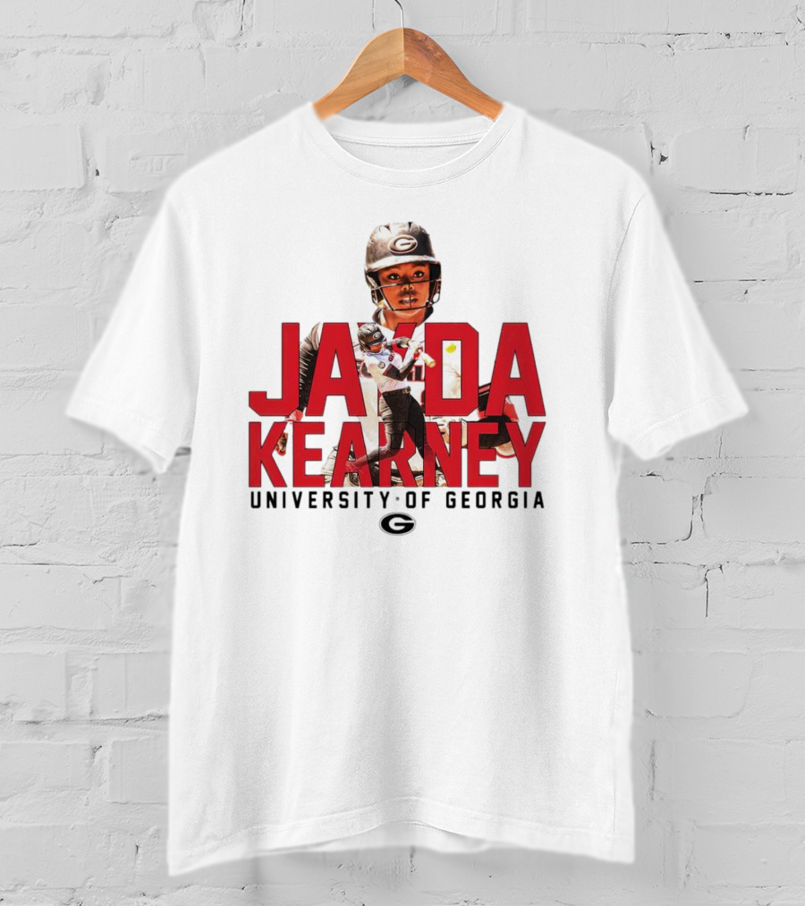 Jayda Kearney University Of Georgia Softball Player Collage T-Shirt