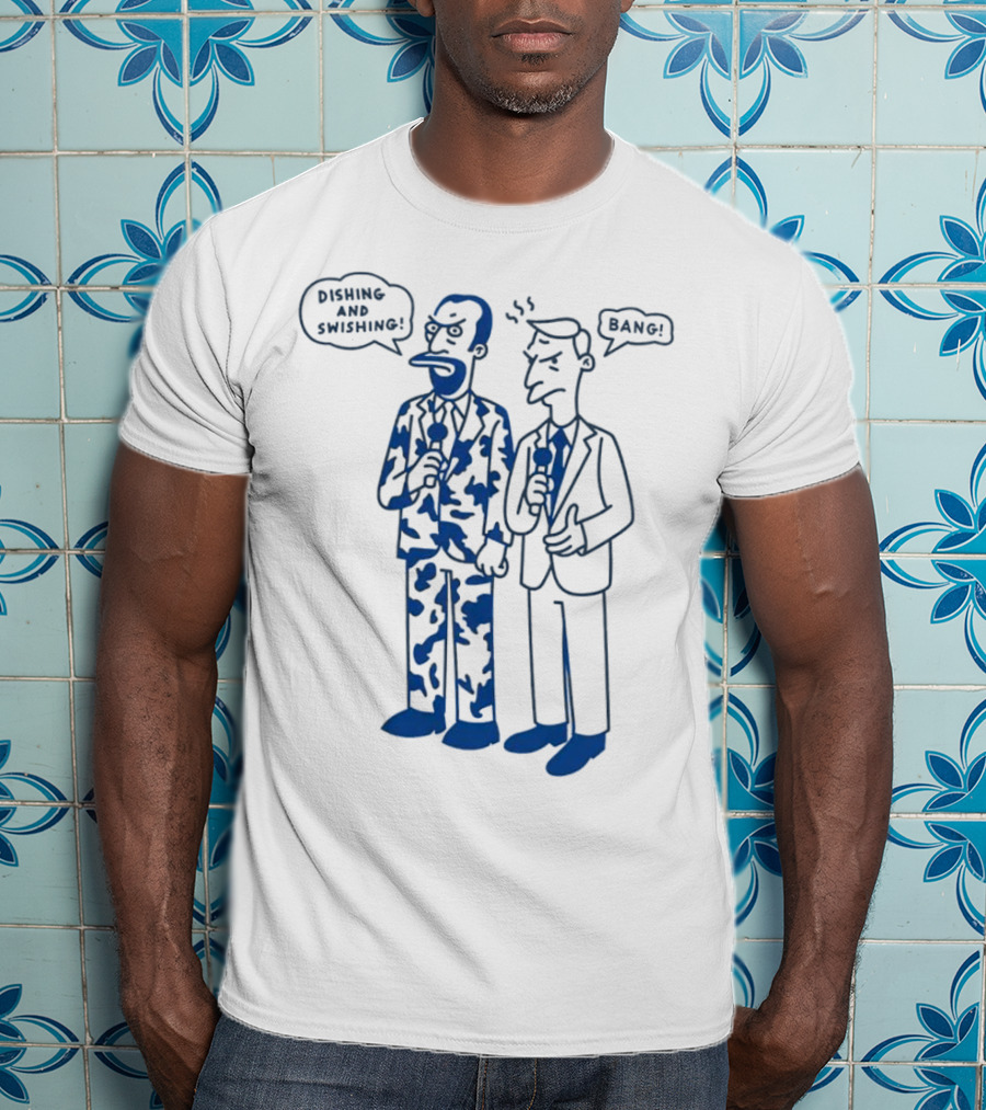 Dishing And Swishing Bang Speech Bubble Duo T-Shirt