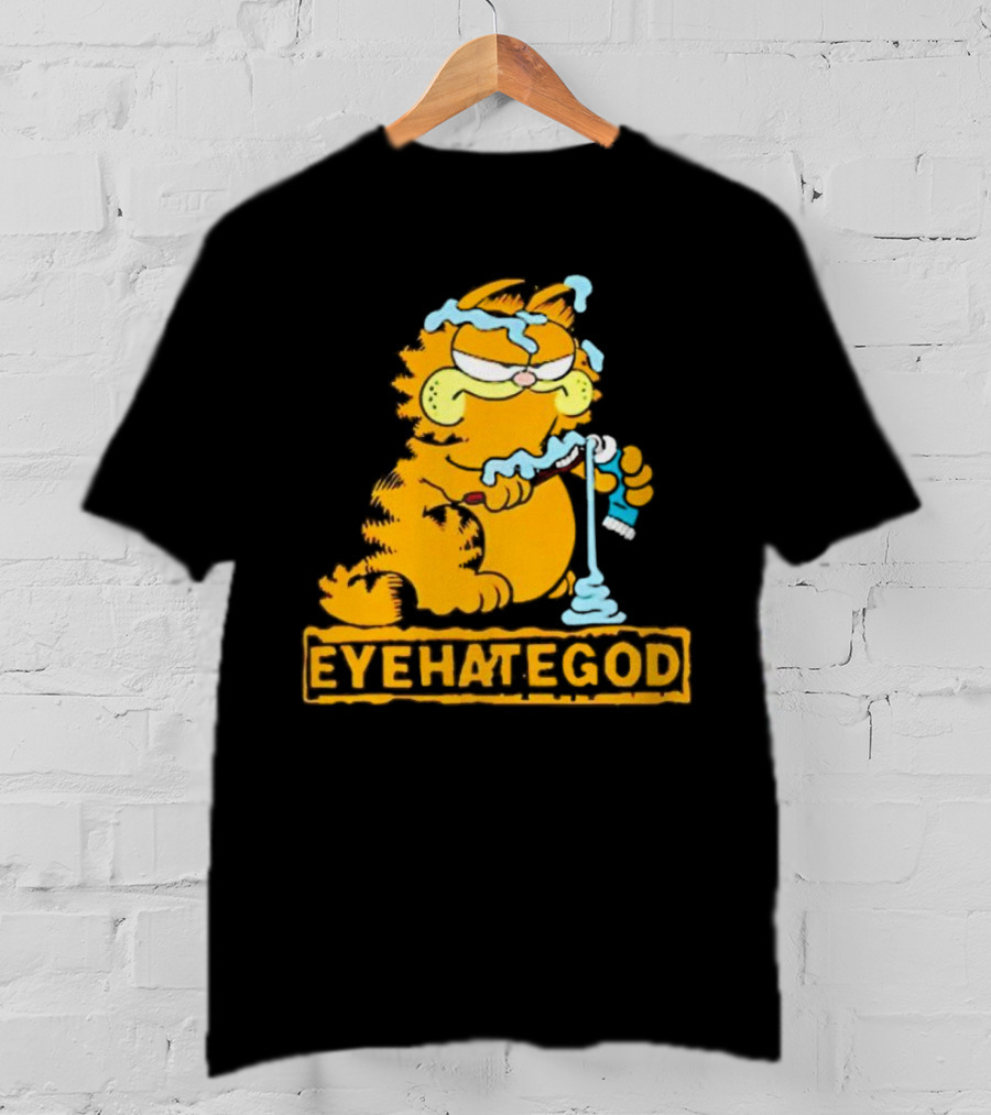 Eyehategod Garfield Toothpaste T-Shirt