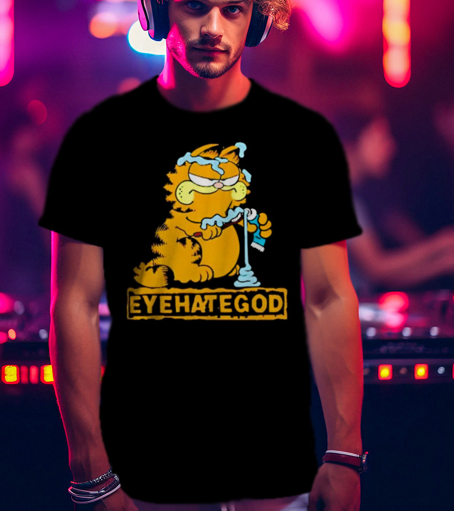 Eyehategod Garfield Toothpaste T-Shirt