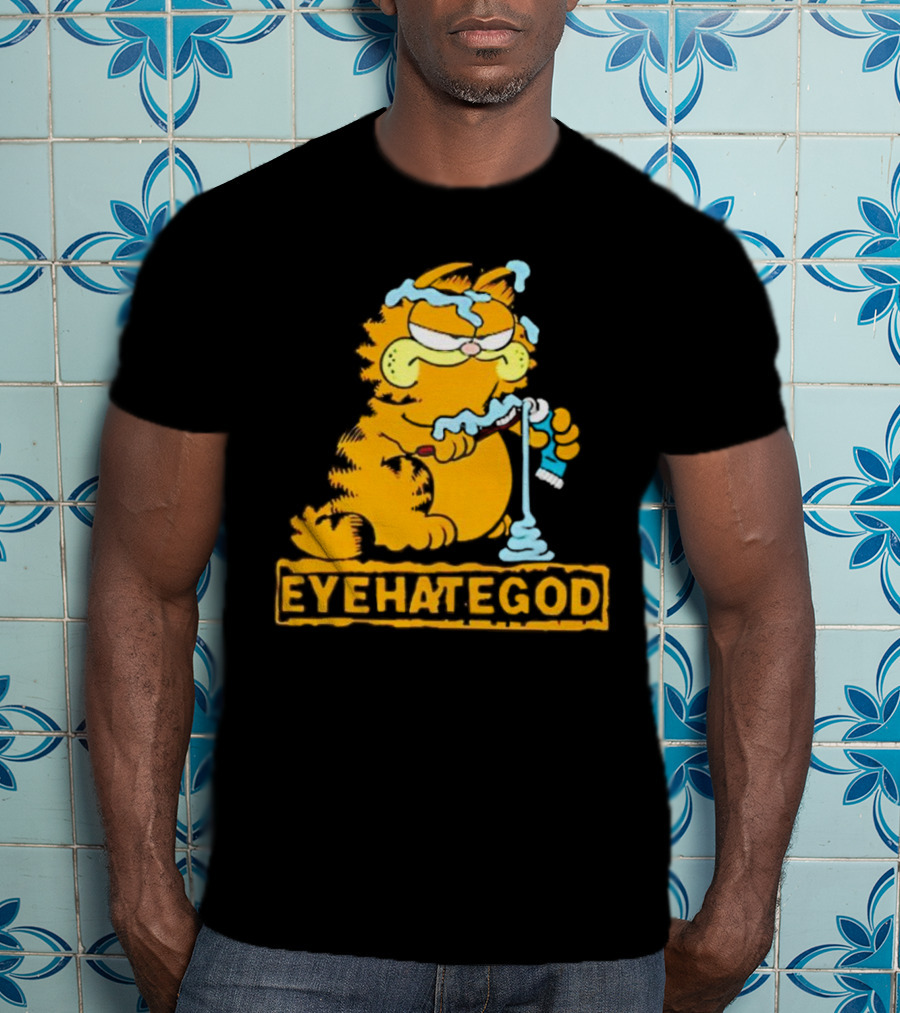 Eyehategod Garfield Toothpaste T-Shirt