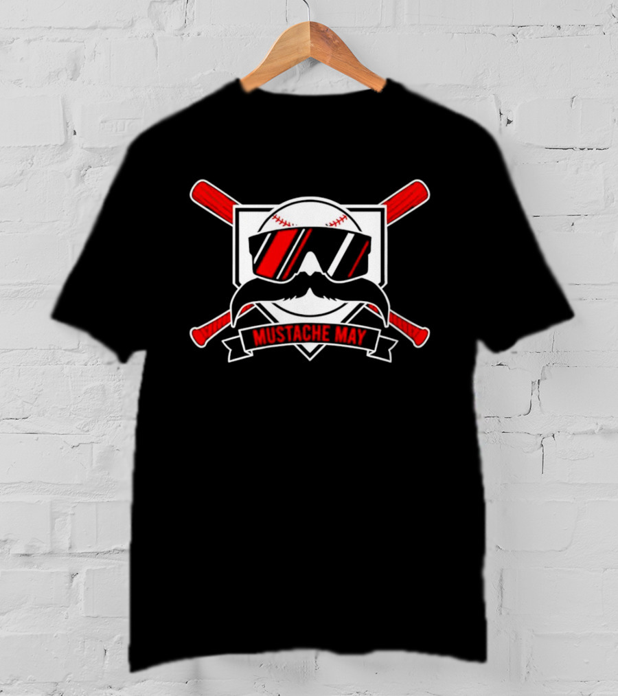 Mustache May San Francisco Giants Baseball T-Shirt